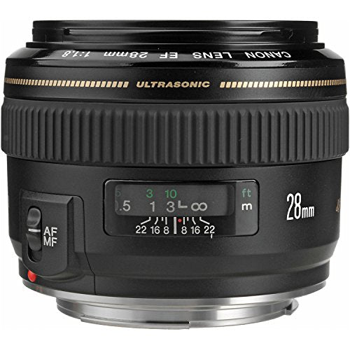 Canon EF 28mm f/1.8 USM Wide Angle Lens for Canon SLR Cameras - Used