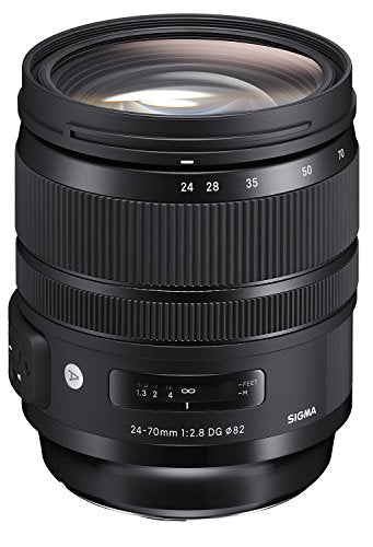 Sigma 24-70mm f/2.8 DG OS HSM Art Lens for Nikon F