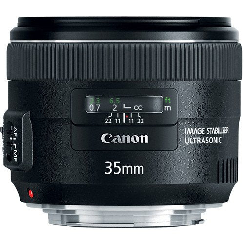 Canon EF 35mm f/2 is USM Lens for Canon EF Mount + Accessories (International Model with 2 Year Warranty)