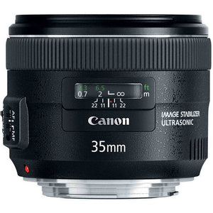 Canon EF 35mm f/2 is USM Lens for Canon EF Mount + Accessories International Model with 2 Year Warranty