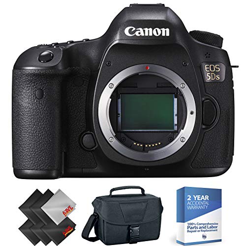 Canon EOS 5DS DSLR Camera (Body Only) + 2 Year Accidental Warranty Bundle