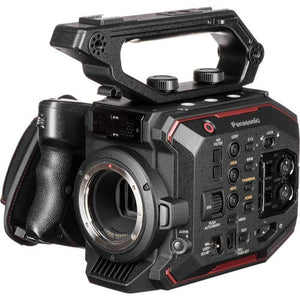 Panasonic AU-EVA1 Compact 5.7K Super 35mm Cinema Camera W/ 256GB Memory Card, Cleaning Set and More.