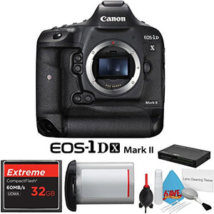 Canon EOS 1Ds Mark II DSLR Camera 32GB Extreme CF Compact Flash Memory Card International Model Camera Bundle