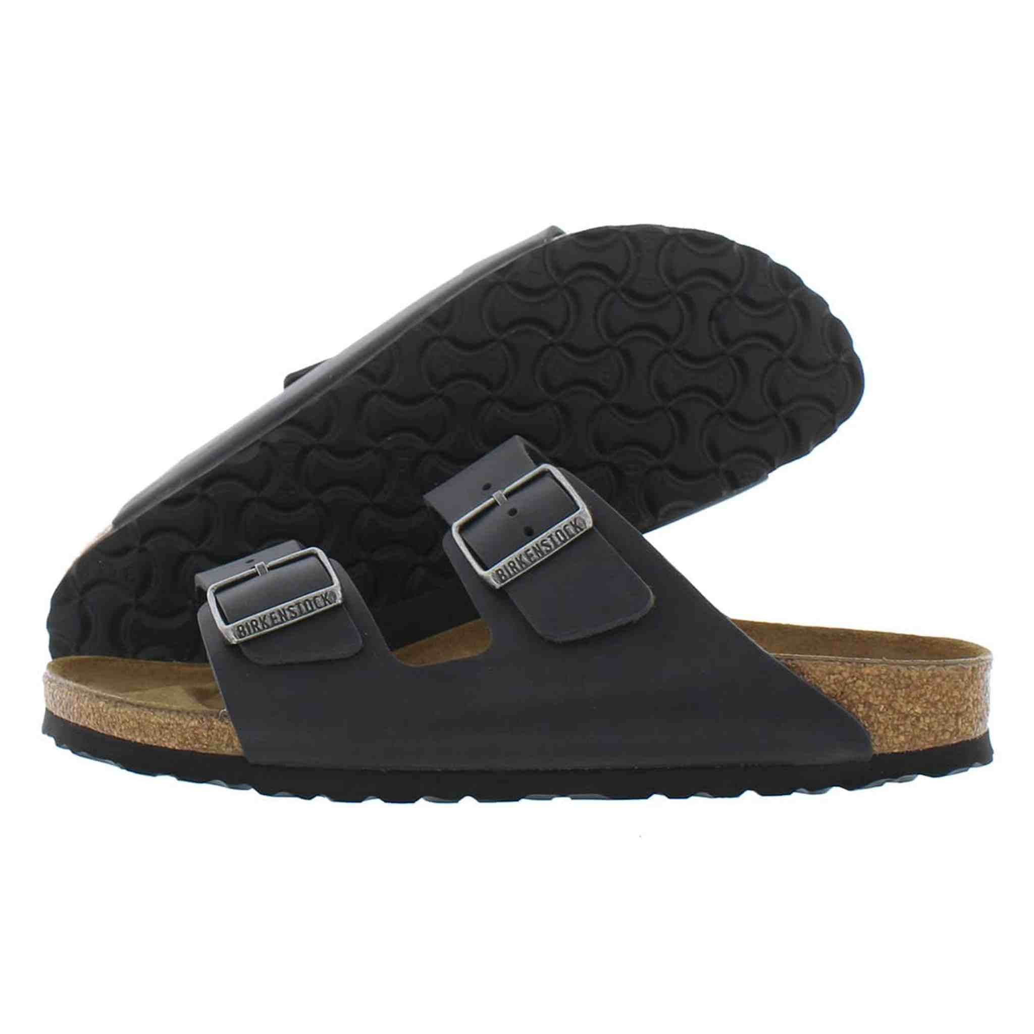 Birkenstock Arizona FL Black, 36 EUR - 5-5.5 US Narrow