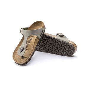 Birkenstock Men's Flip Flop Sandals, Grey Stone Stone, 6.5 Narrow Birkenstock