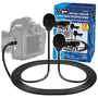 Vidpro XM-DLC Dual-Head Interview Lavalier Microphone for DSLR Cameras & Camcorders