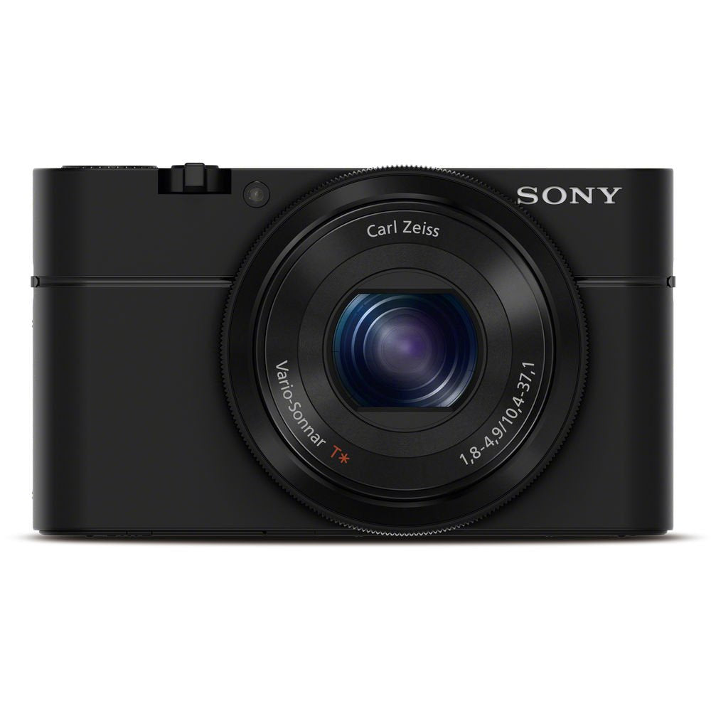 Sony Cyber-shot DSC-RX100 Camera DSCRX100/B With Soft Bag, Additional Battery, 64GB Memory Card, Card Reader , Plus Essential Accessories