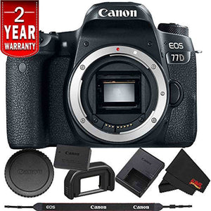 EOS 77D DSLR Digital Camera Body Only International Model Bundle Canon