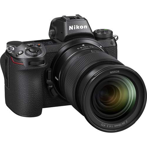 Nikon Z 6 Mirrorless FX-Format Digital Camera with 24-70mm Lens - Bundle 2X 64GB Memory Card + EN-EL15 Li-on Battery + E