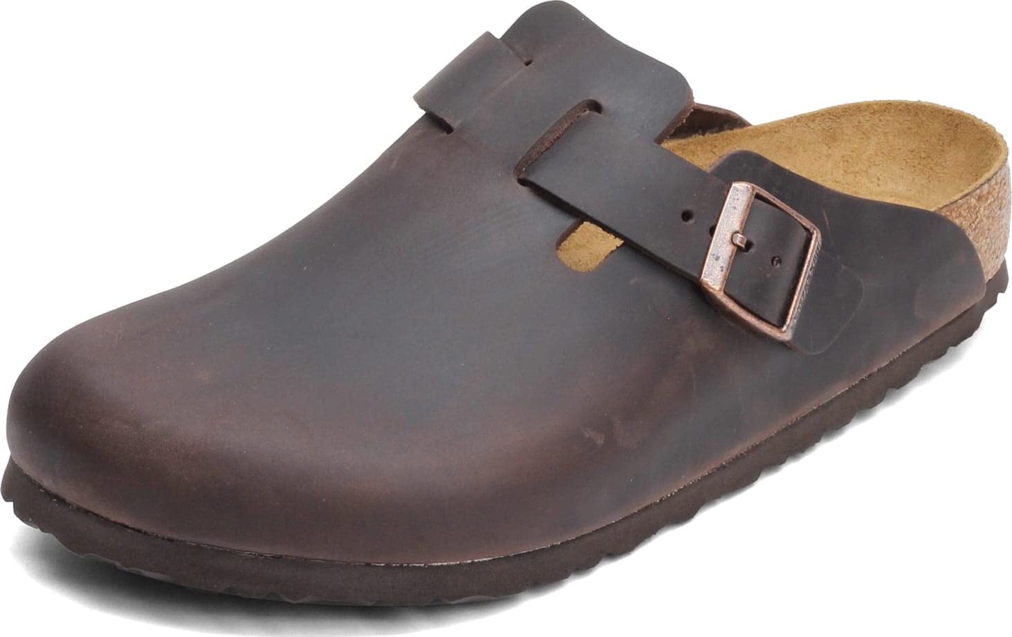 Birkenstock Unisex Boston Clog,Habana Oiled Leather,8-8.5 Women/6-6.5 Men