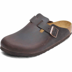 Birkenstock Unisex Boston Clog,Habana Oiled Leather,38 M EU
