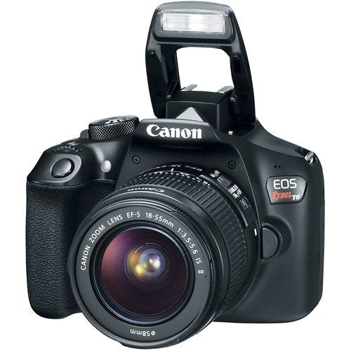 Canon EOS Rebel T6 DSLR Camera + 18-55mm Lens Starter Bundle 03