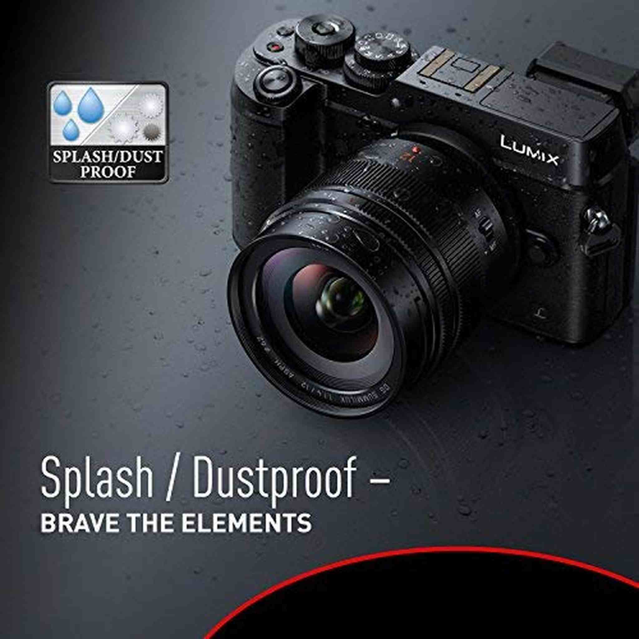 Panasonic LUMIX G LEICA DG SUMMILUX Lens, 12mm, F1.4 ASPH, Wide Angle, Professional Mirrorless Micro Four Thirds, H-X012 - Reconditioned Panasonic