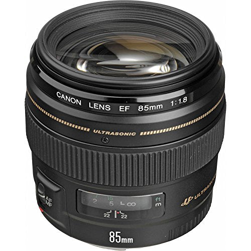 Canon EOS 5D Mark IV DSLR Camera Body Only Basic Kit (International Model) w/Canon EF 85mm f/1.8 USM Lens - Internationa