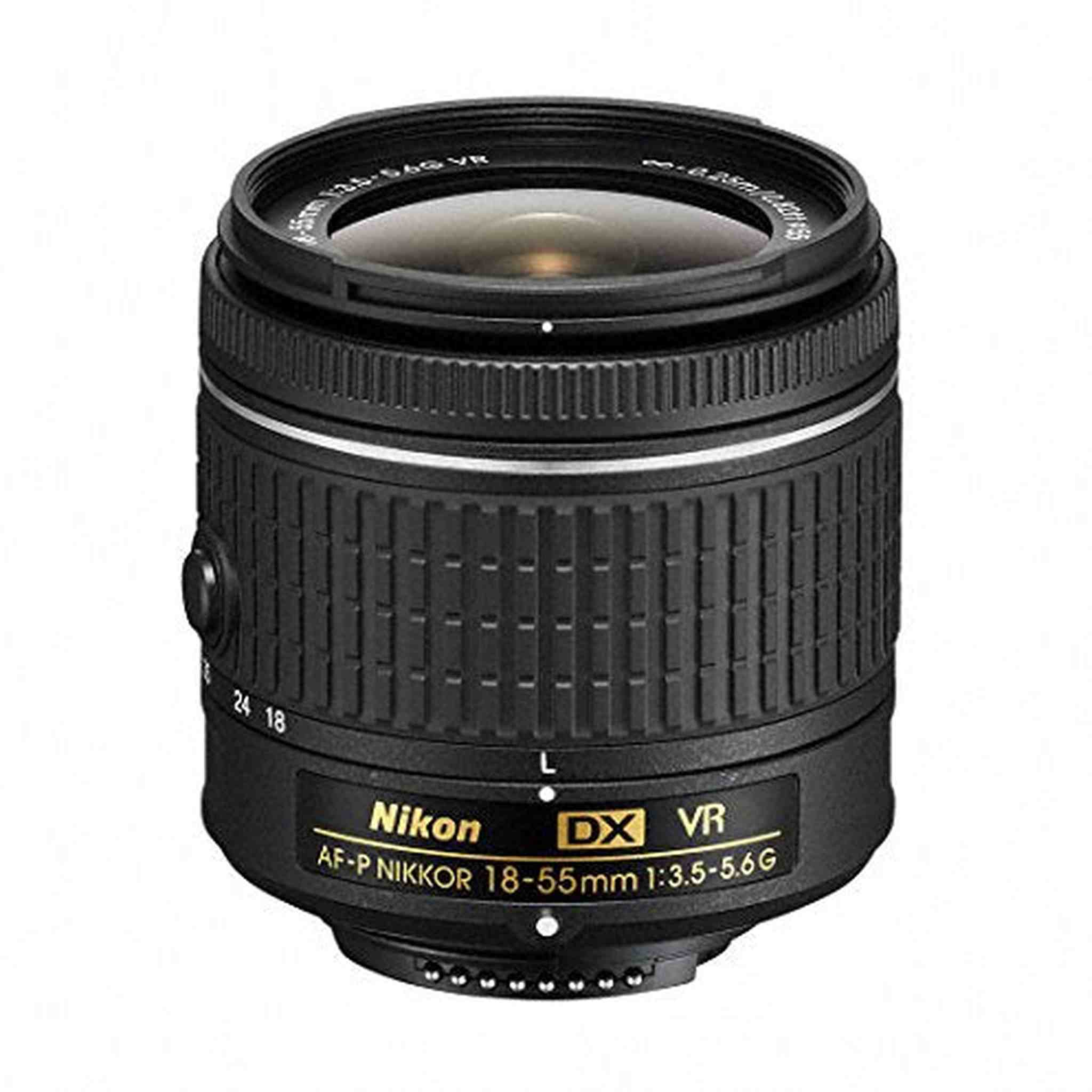 Nikon Nikkor AF-P 18-55mm f/3.5-5.6G VR Lens - Black 20059 - Used Nikon