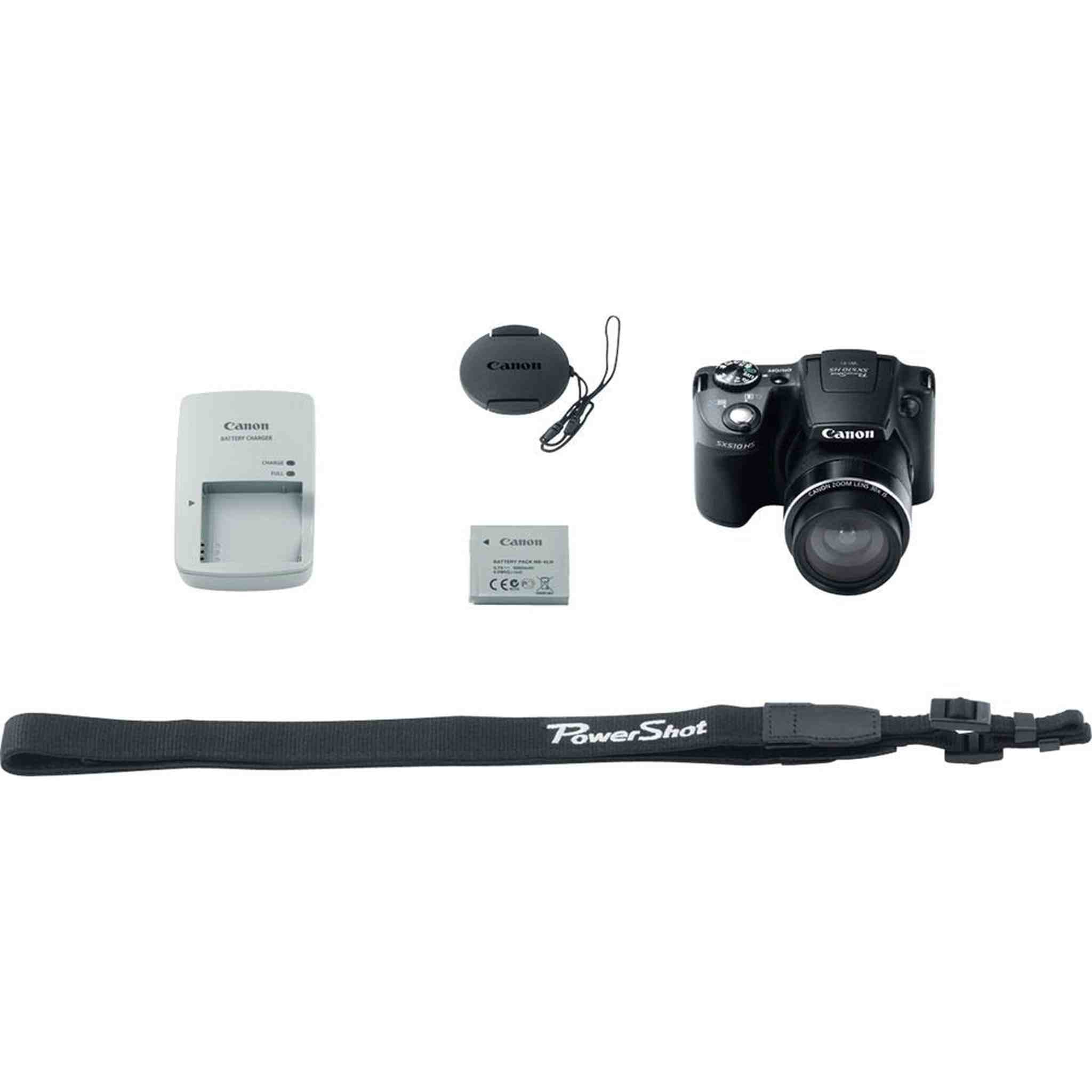 Canon Power Shot SX510 HS Point-and-Shoot Camera with Memory Card - Renewed - Reconditioned Canon