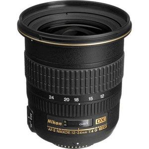 Nikon 2144-IV AF-S DX NIKKOR 12-24mm f/4G If-ED Zoom Lens with Auto Focus for DSLR Cameras International Version No Warranty
