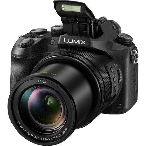 PANASONIC LUMIX DMC-FZ2500 4K Point and Shoot Camera w/20X Leica DC Vario-ELMARIT F2.8-4.5 Lens - International Version Pro Bundle