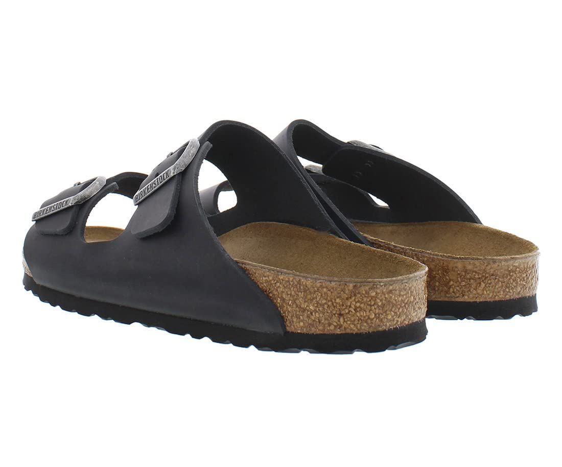 Birkenstock Arizona FL Black, 36 EUR - 5-5.5 US Narrow