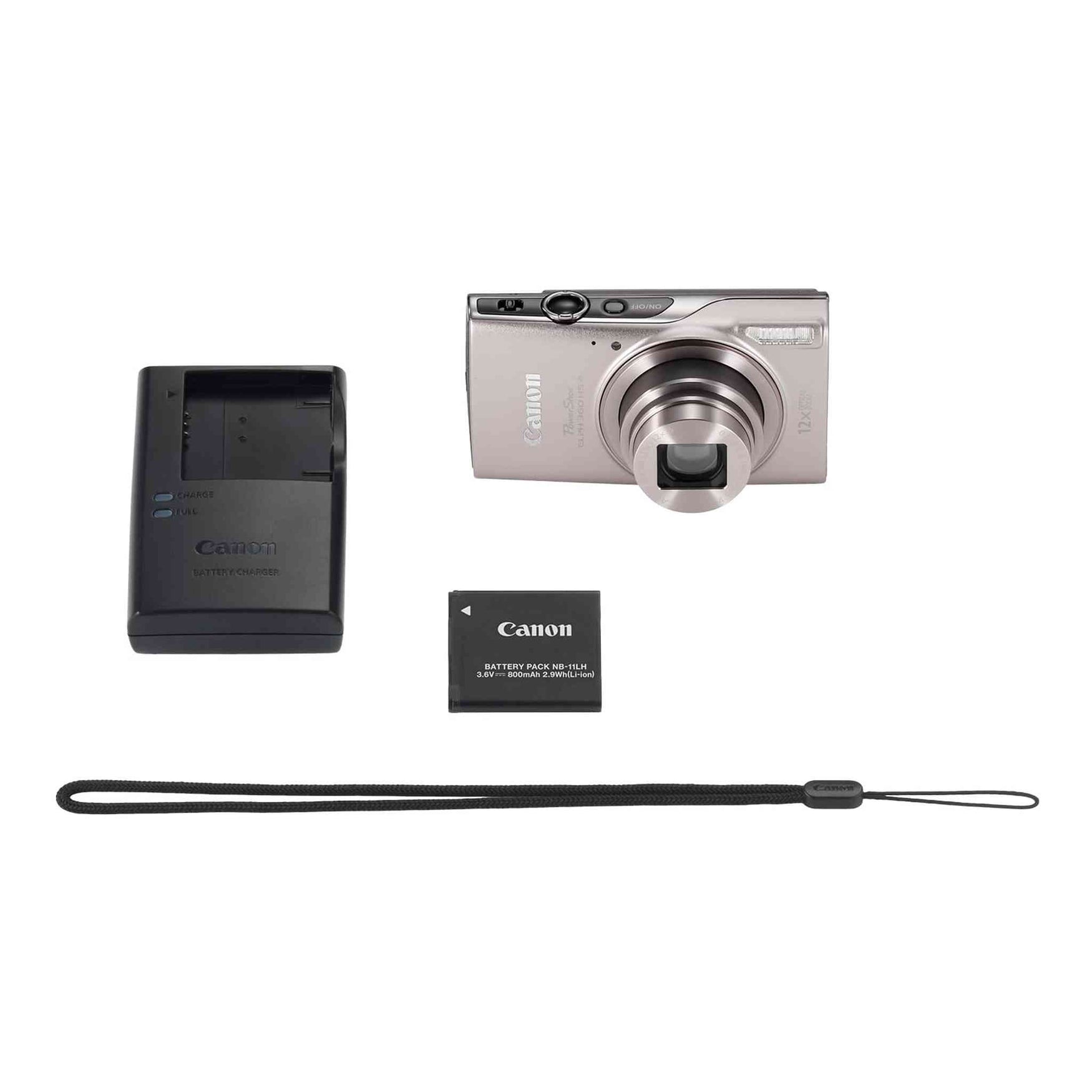 Canon PowerShot ELPH 360 HS A Silver
