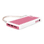 The Joy Factory New York Woven Handbag Case with Handle for iPhone5/5S, CSD120 Pink