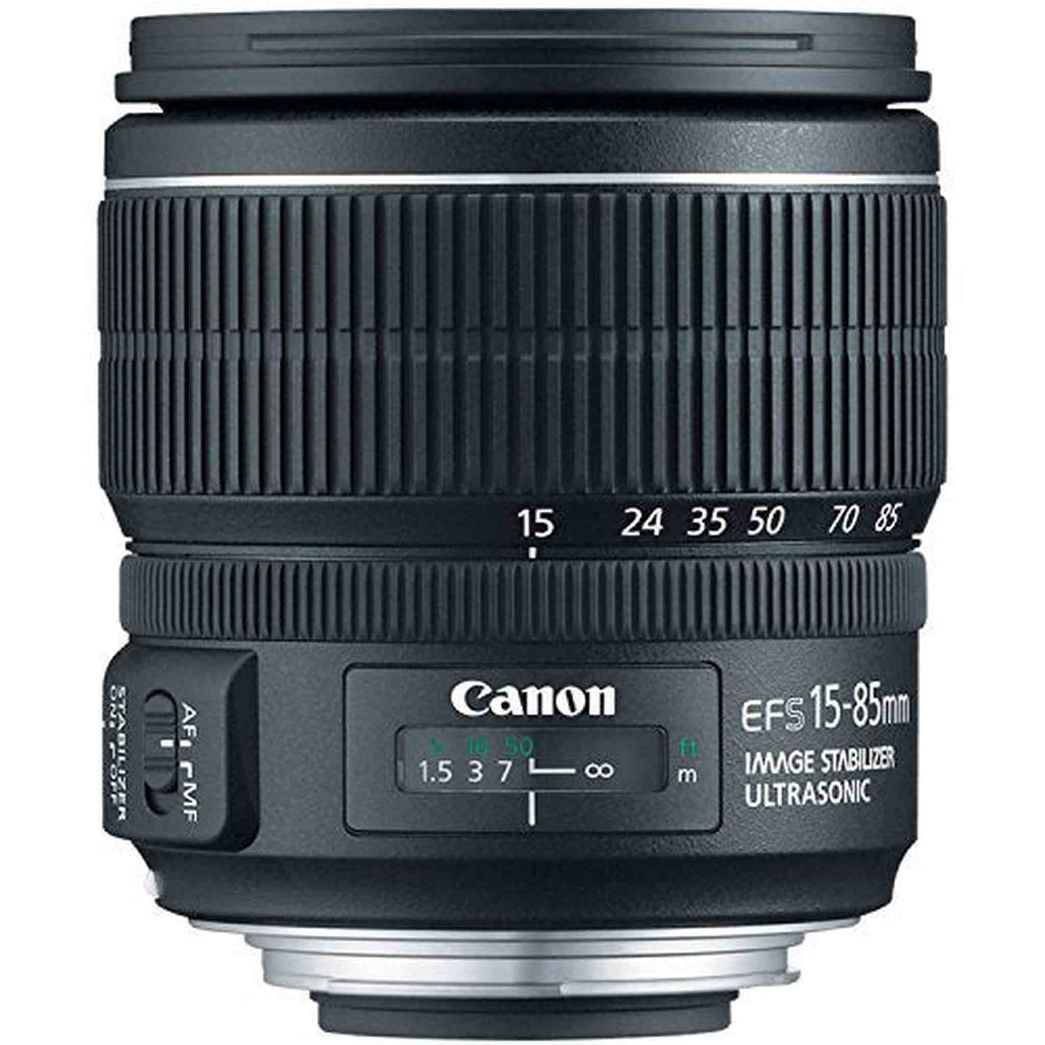 Canon EF-S 15-85mm f/3.5-5.6 IS USM UD Standard Zoom Lens for Canon Digital SLR Cameras Renewed - Reconditioned Canon