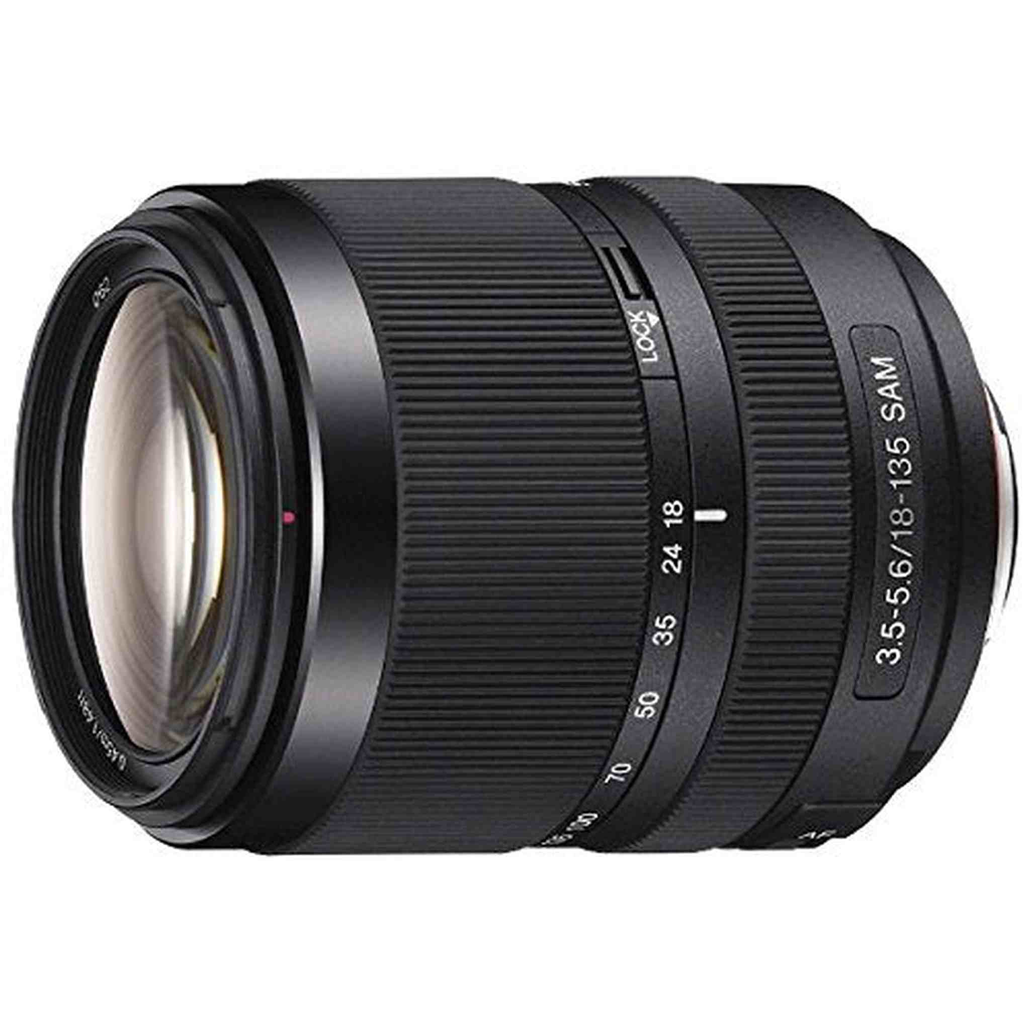 SONY DT 18-135mm F3.5-5.6 SA Sony A-mount lens SAL18135 - International Version No Warranty Sony