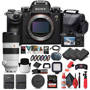 Sony Alpha a9 II Mirrorless Camera W/ Sony FE 70-200mm Lens - Advanced Bundle - Reconditioned Sony