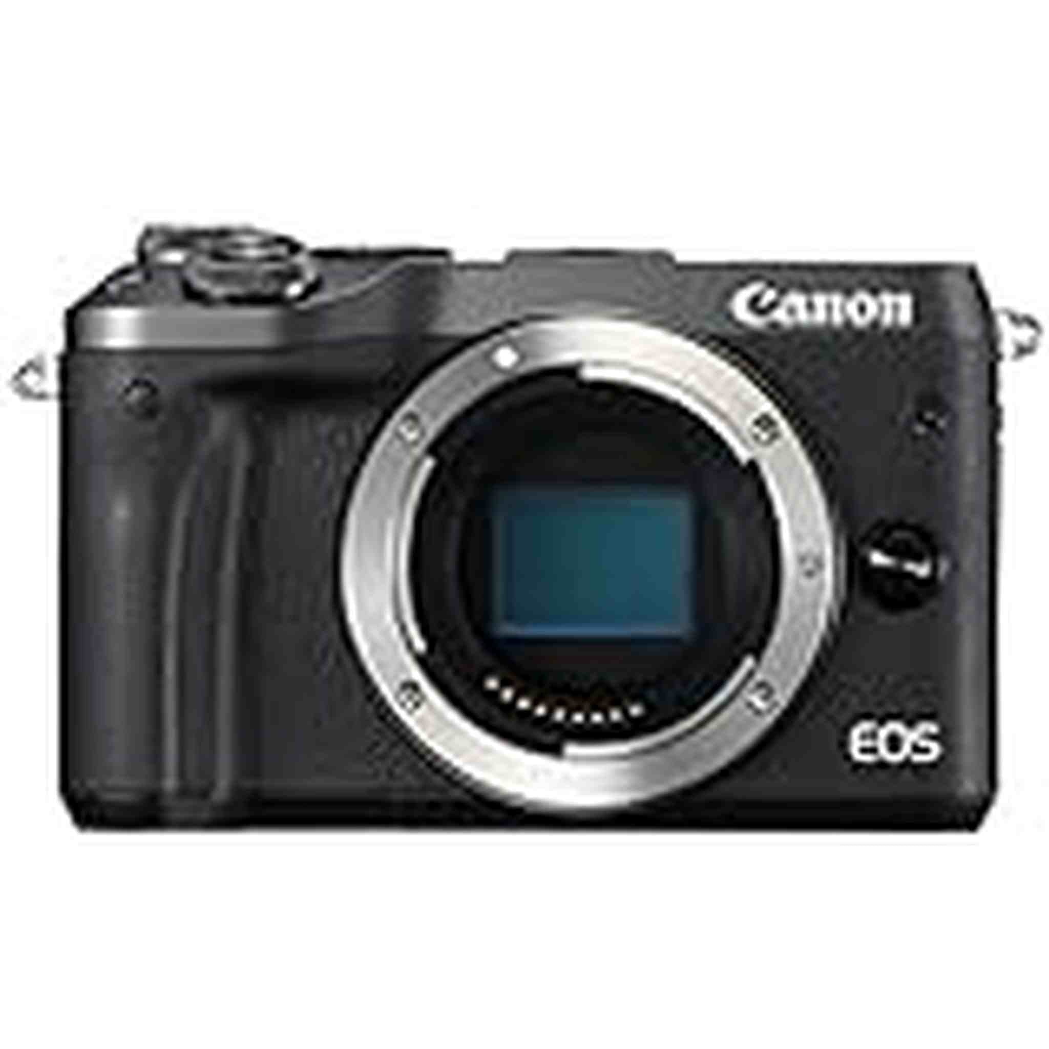 Canon mirrorless Single-Lens Camera EOS M6 Body Black - International Version No Warranty - Used Canon