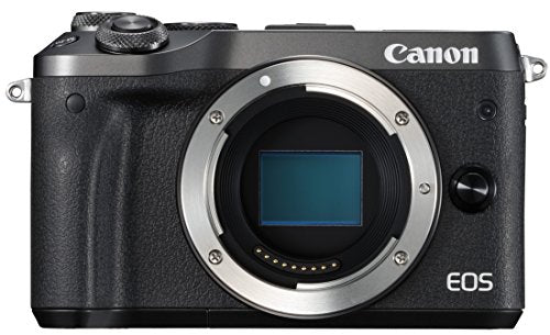 Canon mirrorless Single-Lens Camera EOS M6 Body Black - International Version No Warranty
