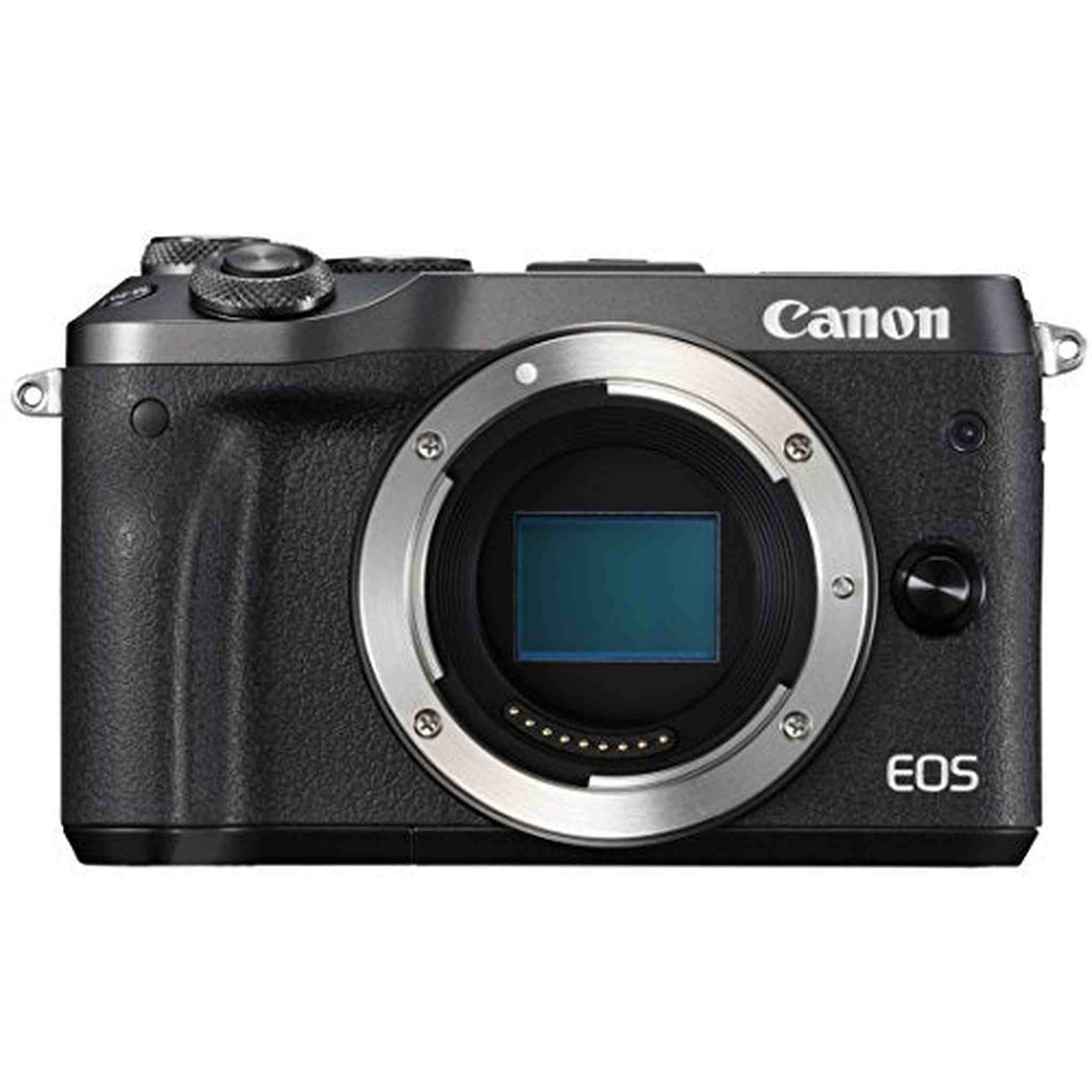 Canon mirrorless Single-Lens Camera EOS M6 Body Black - International Version No Warranty - Used Canon