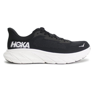 Hoka Men's Arahi 7 Sneaker, Black/White, 11