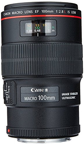Canon EF 100mm f/2.8L is USM Macro Lens for Canon Digital SLR Cameras