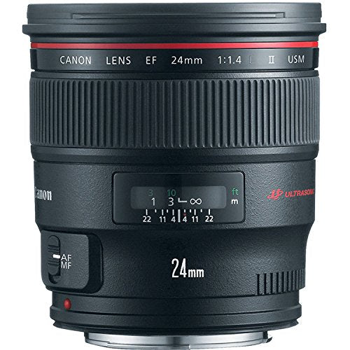 Canon EF 24mm F/1.4L Ii USM Lens for Canon 6D, 5D Mark IV, 5D Mark III, 5D Mark II, 6D Mark II, 5Dsr, 5Ds, 1Dx, 1Dx Mark