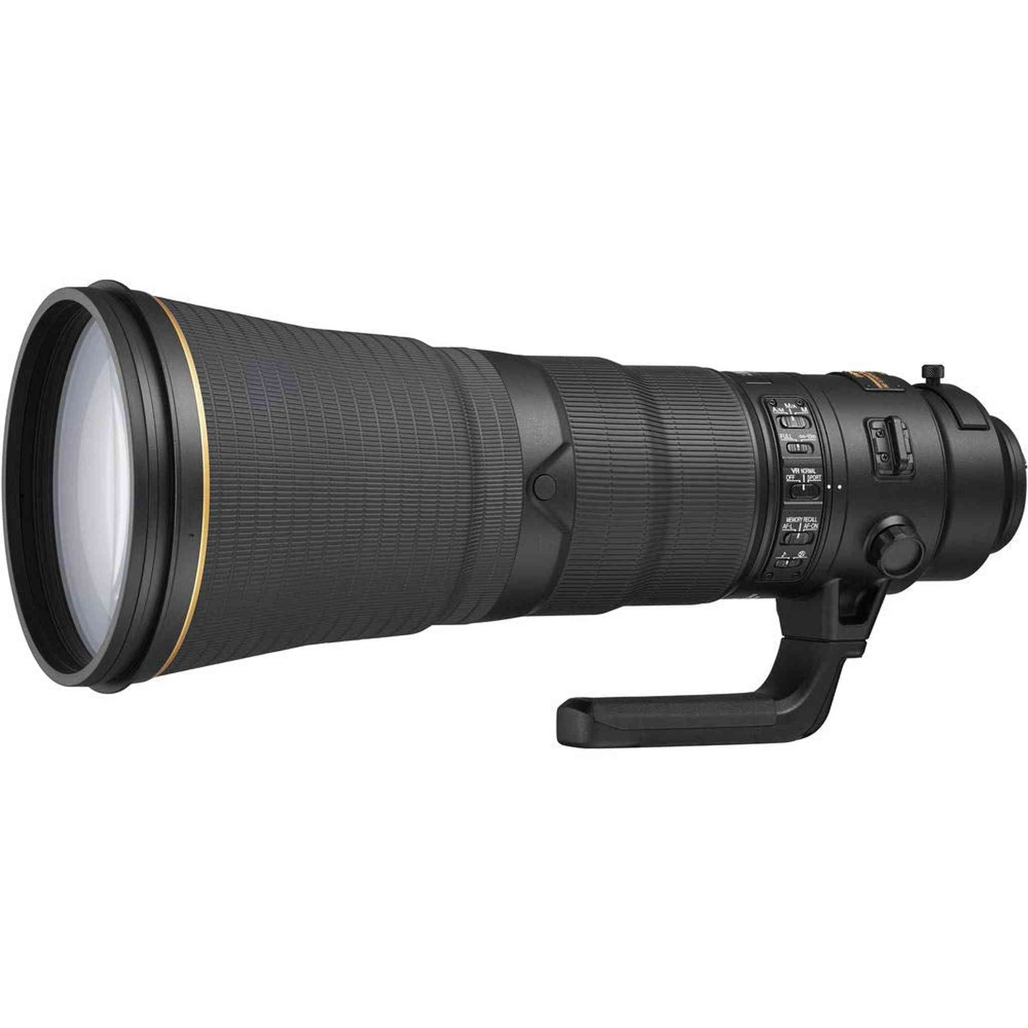 Nikon AF-S NIKKOR 600mm f/4E FL ED VR Lens for Nikon F Mount + Accessories International Model with 2 Year Warranty