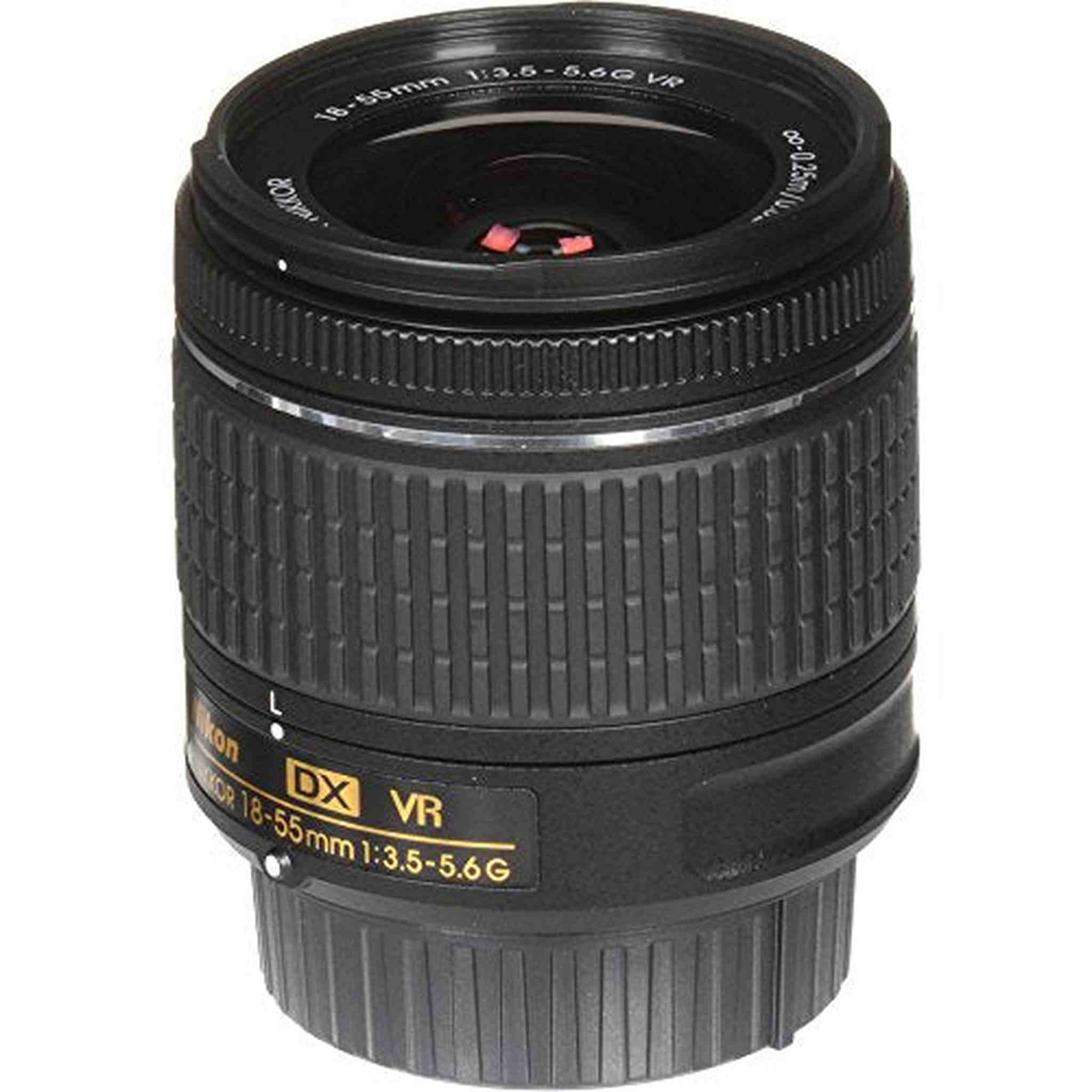 Nikon 18-55mm f/3.5-5.6G VR AF-P DX Zoom-Nikkor Lens - Certified Refurbished - Reconditioned Nikon