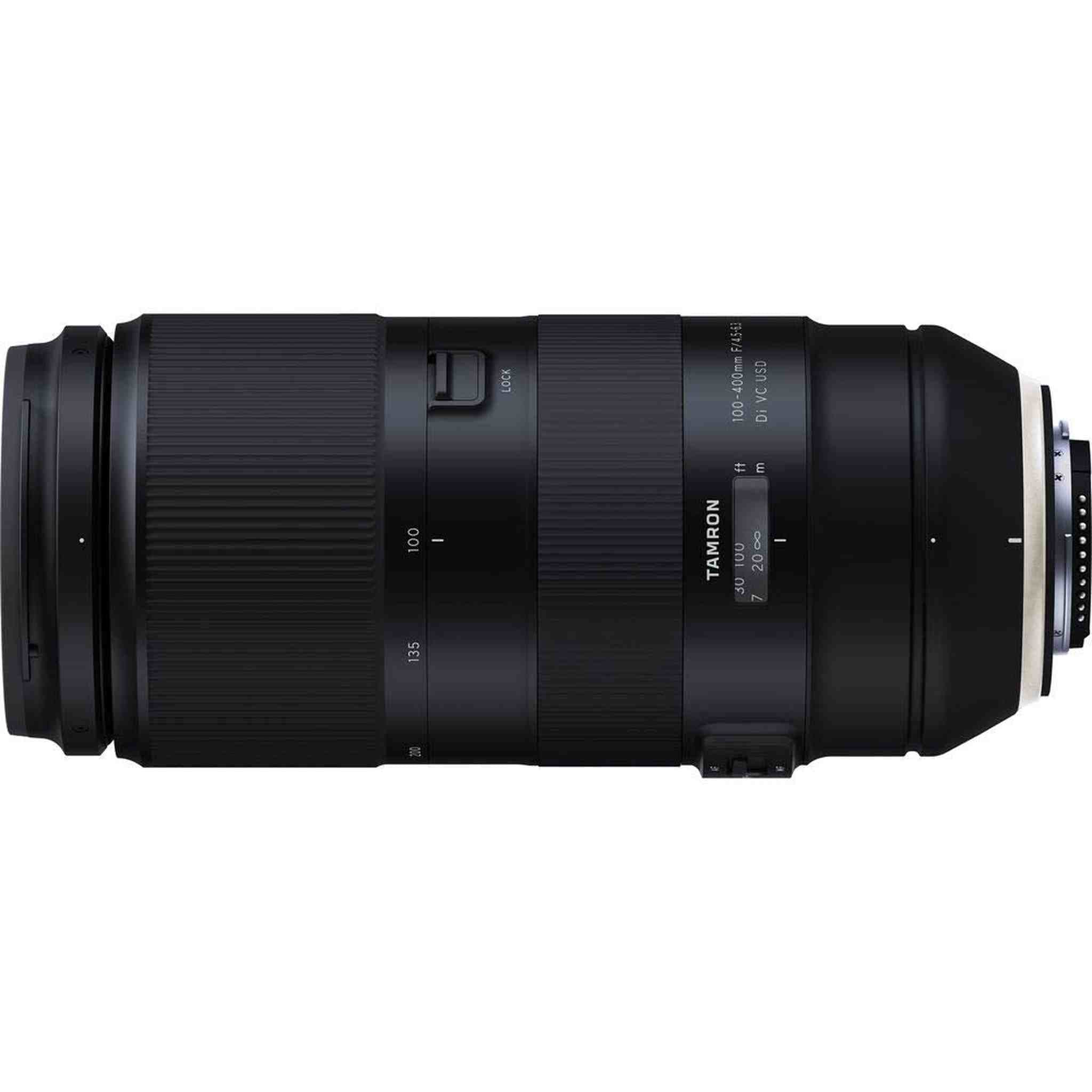 Tamron 100-400mm f/4.5-6.3 Di VC USD Lens for Nikon F for Nikon F Mount + Accessories (International Model with 2 Year W