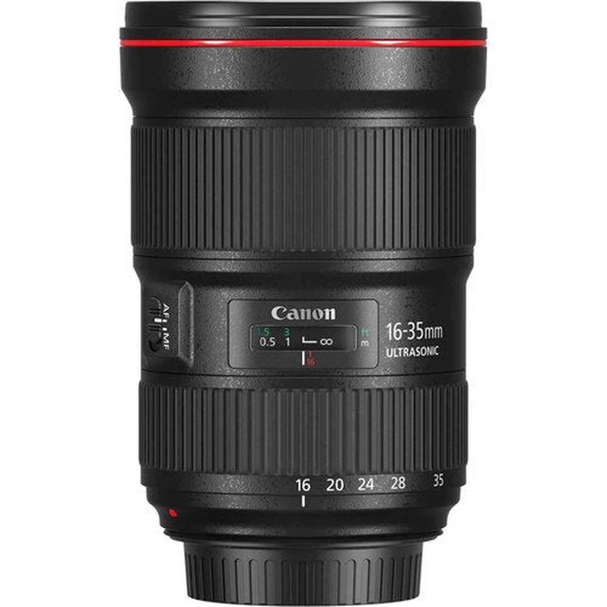 Canon EF 16-35mm f/2.8L III USM Lens for Canon EF Mount + Accessories International Model with 2 Year Warranty - Used Canon