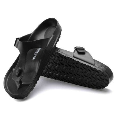Birkenstock Essentials Unisex Gizeh EVA Sandals Black 44 R EU (US Men's 10-10.5)