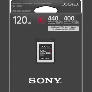 Sony Professional XQD G-Series 120GB Memory Card QD-G120F 2-Pack