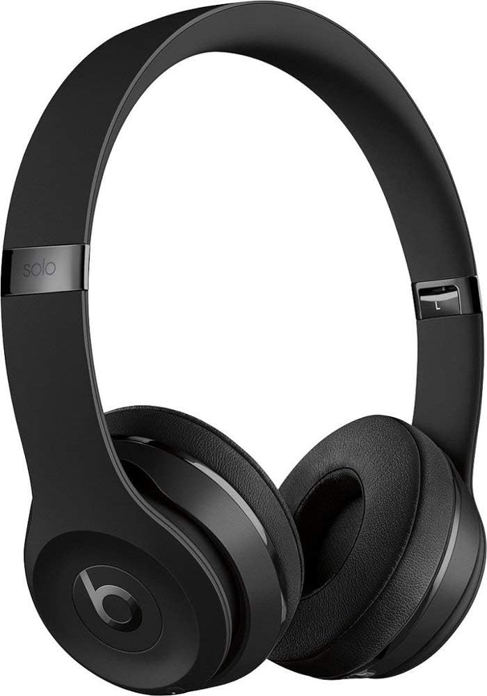 Beats by Dre - Beats Solo3 Wireless On-Ear Headphones - Black Starter Bundle