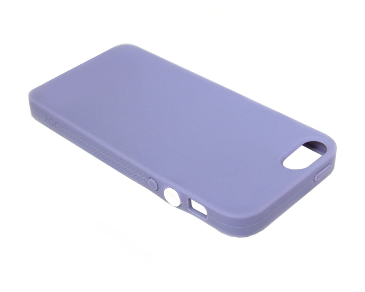 The Joy Factory Jugar Soft Silicone Case with Metal Frame for iPhone5/5S, CSD102 (Purple)