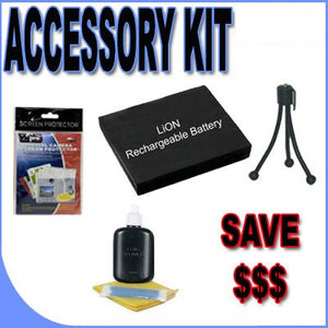 BigVALUEInc Accessory Saver CGAS002 Replacement Lithium Ion Battery Bundle for Panasonic DMC Lumix Digital Cameras