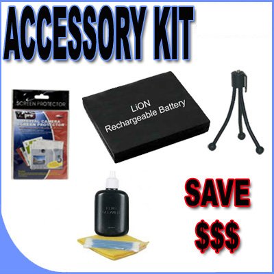 BigVALUEInc Accessory Saver CGAS002 Replacement Lithium Ion Battery Bundle for Panasonic DMC Lumix Digital Cameras