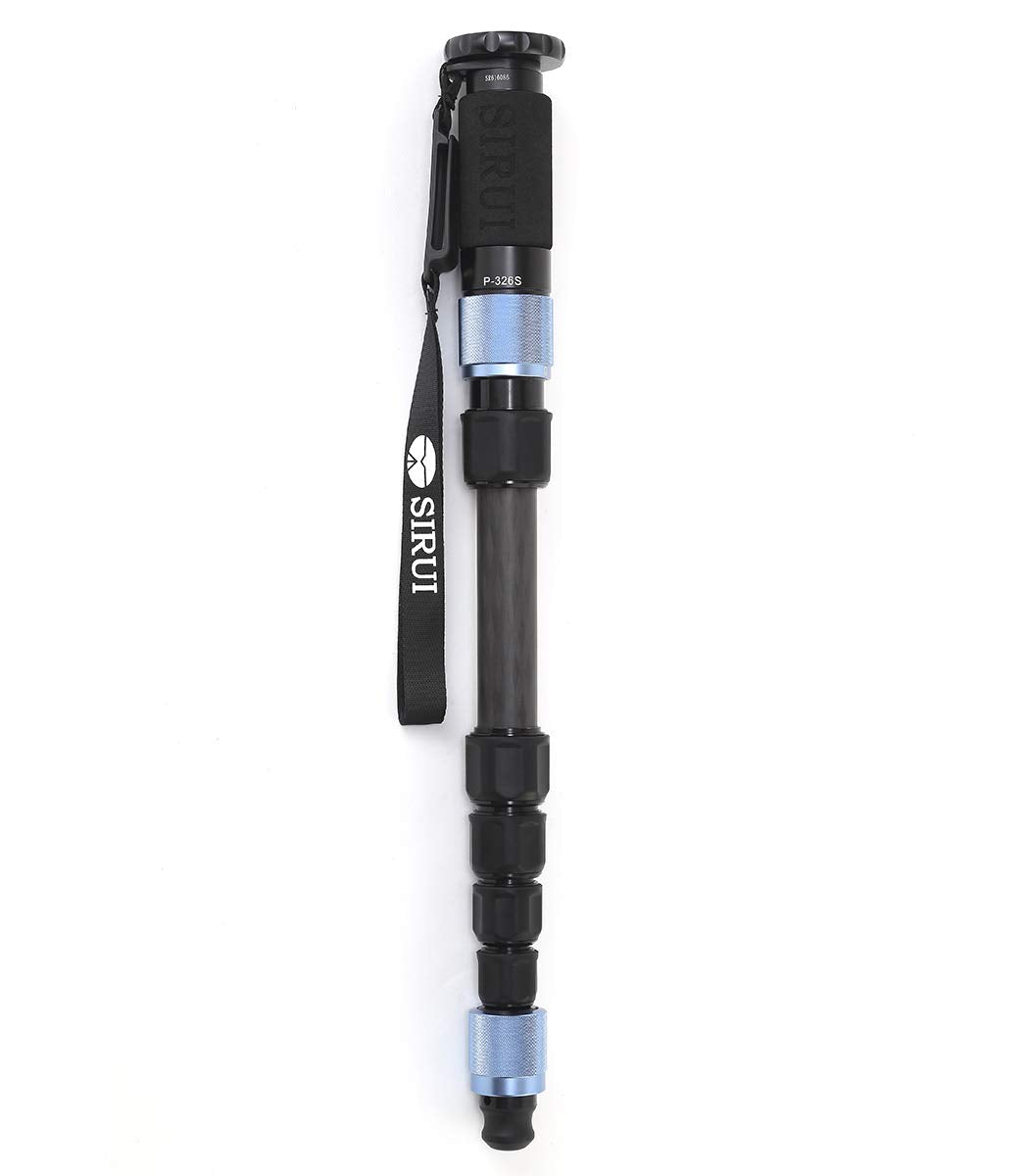 SIRUI P-326SR Monopod with Spider and Video Head 20 Tilting and 360Rotating Aluminium