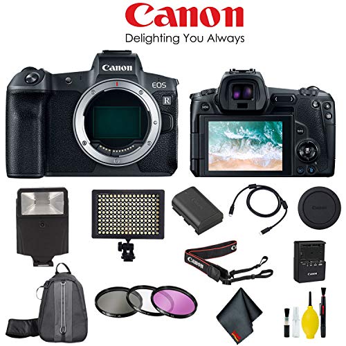 Canon EOS R Mirrorless Digital Camera (Body Only, International) - Daily Bundle