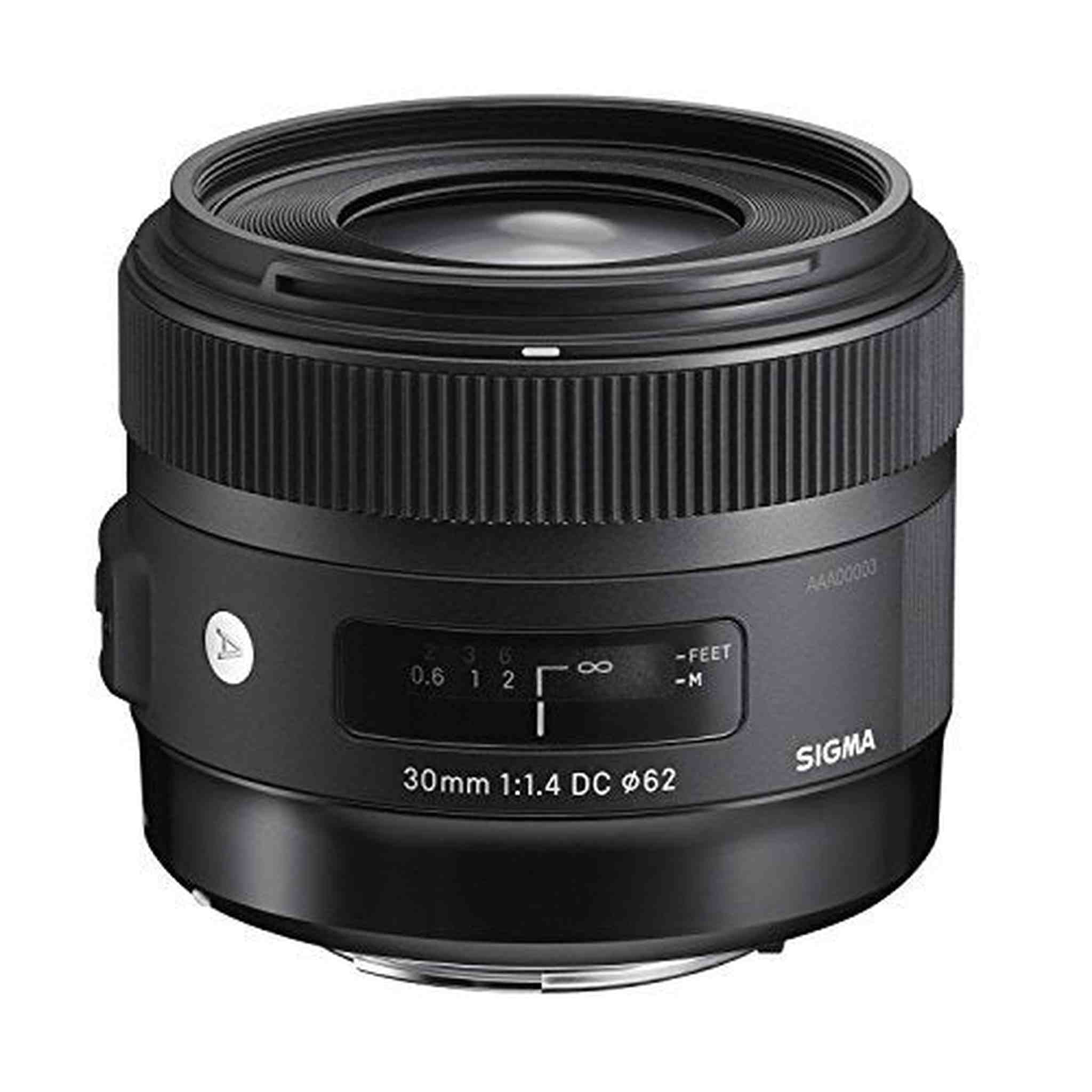 Sigma 30mm f/1.4 DC HSM Lens for Canon Digital SLR Cameras Black - International Version Sigma