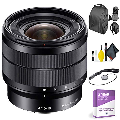 SONY 10-18MM F4 OSS E Lens SEL1018 + Deluxe Lens Cleaning Kit