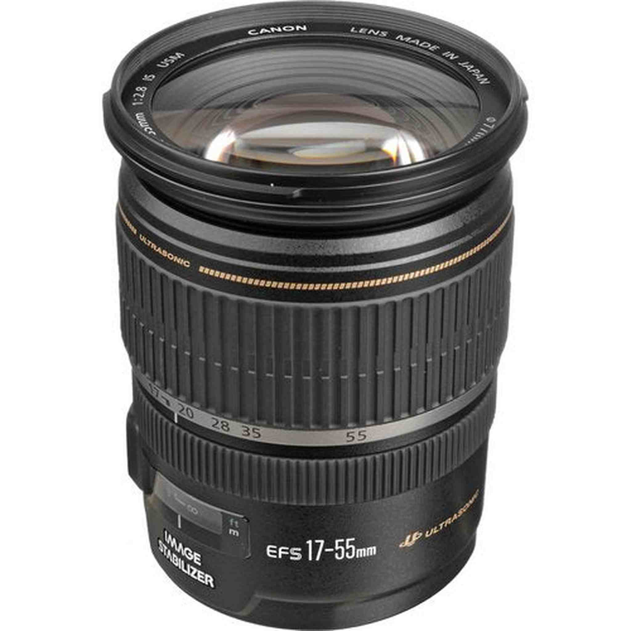 Canon EF-S 17-55mm f/2.8 IS USM Lens for Canon DSLR Cameras - Used Canon