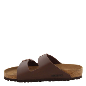 Birkenstock Women's Arizona Birko-Flo Dark Brown Birko-flor Sandals - 40R EU US Men's 7-7.5, US Women's 9-9.5